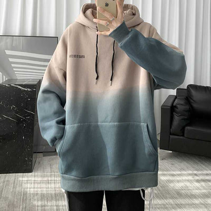 Color Changing Pullover Hooded Sweater Men'S Casual