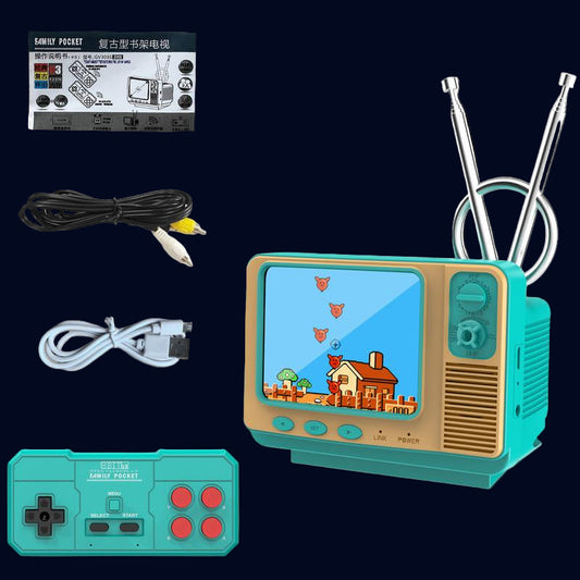 E-MODS GAMING Handheld Game Console Built In168 Video Game Mini TV for Kids Party Favors 3.0 Inch Screen Retro Game Console Support Two-Player Gamepad Birthday Gift for Children/Adult