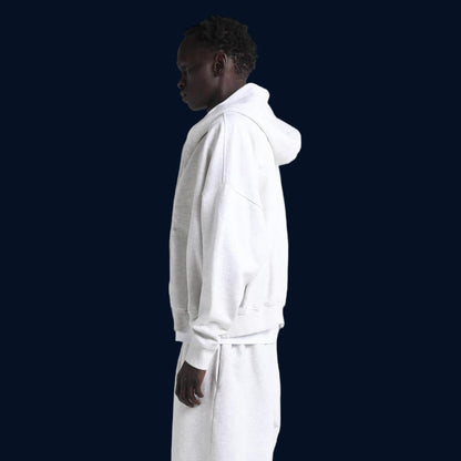 Cropped Double Zip Hoodie